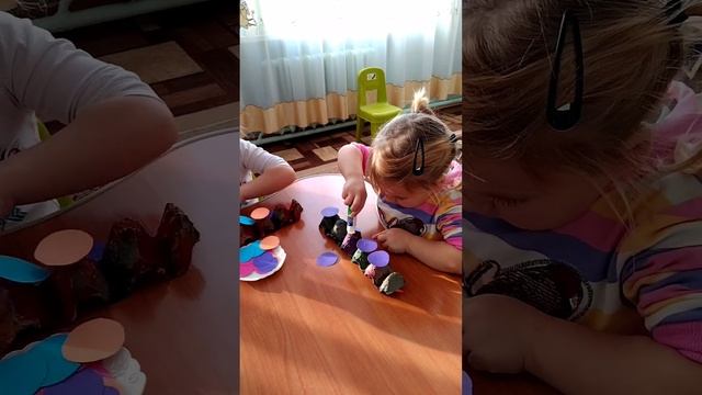 Интегрированное занятие (рисование + аппликация) Тема: Гусеница ? смотреть онлайн