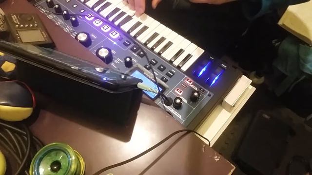 trial Techno Novation MiniNova - Synthesizer experience 190 bpm Bb natural minor harmonica смотреть онлайн