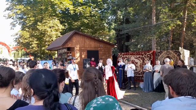 Подворье малокарачаевского района на фестивале "Кунак" в Черкесске смотреть онлайн