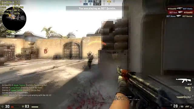 TOSHIBA L70-B-12F (AMD R9 M265X) CS:GO - FPS / GPU / CPU TESTS смотреть онлайн