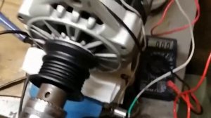 Проверка снятого генератора Нексии после востановления