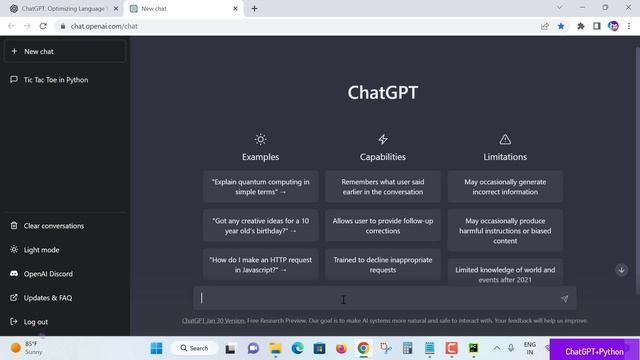 Python - Chat GPT + Python Tic Tac Toe Game in telugu смотреть онлайн