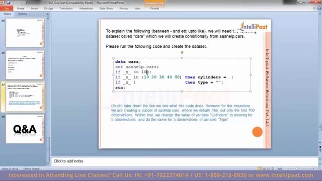SAS Training | SAS Tutorial | Intellipaat смотреть онлайн