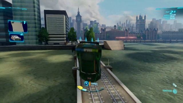 Найджел Газли - Гайд-тур - Гонка (Тачки 2/Cars 2 Прохождение) смотреть онлайн