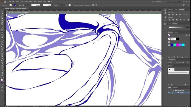 Crab Illustration - Sketching on Paper and Vectoring in Adobe Illustrator - Speed Art смотреть онлайн