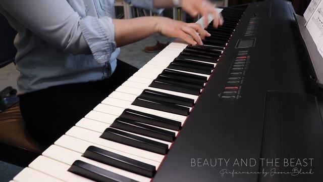 Beauty and the Beast - Charles Szczepanek arrangement (Piano Cover) смотреть онлайн