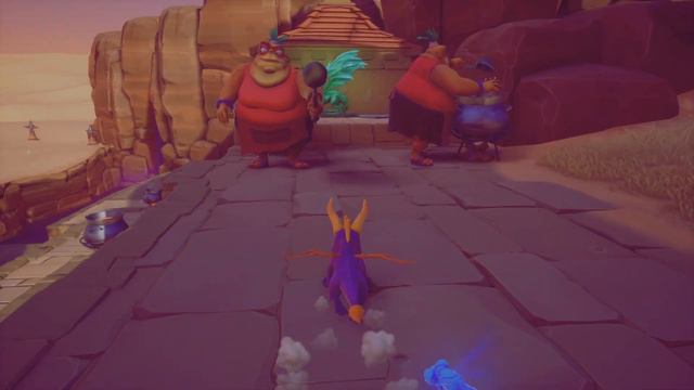 Spyro The Dragon 120% (Reignited Trilogy) - Walkthrough - Part 9 - Cliff Town