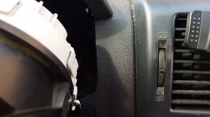 Hyundai Getz замена подсветки приборной панели