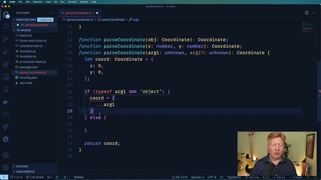 No BS TS #4 - Function Overloading in Typescript смотреть онлайн