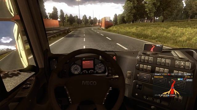 Euro Truck Simulator 2: Going East DLC #3 - Как мы с Наташкой цианид возили =) смотреть онлайн