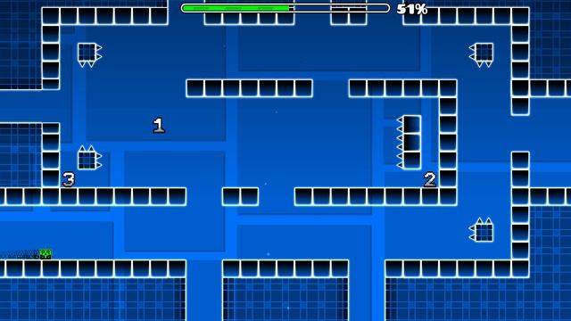 Dash Super Slow 2.2 - Тренировка чтобы пройти обычный Dash (Код уровня в описании) смотреть онлайн