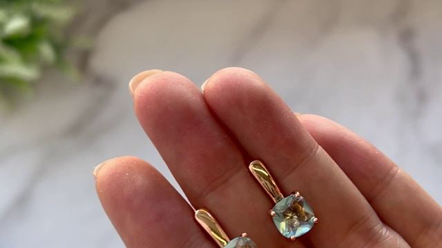 Медицинское золото. Обзор октября. Подборка серег. Коробка украшениий.