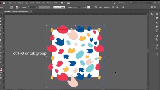 Tutorial membuat pattern Seamless | Adobe Illustrator 2020 смотреть онлайн