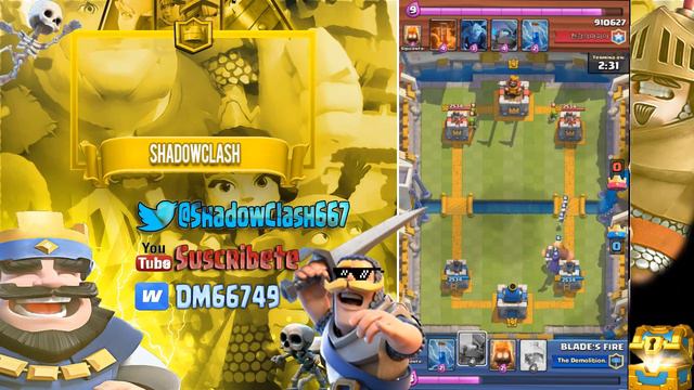 La mejor Baraja Belica o Mazo Para Arena 5,6,7 y 8 | Mazo Congelante | Clash Royale Con Shadow Clas смотреть онлайн