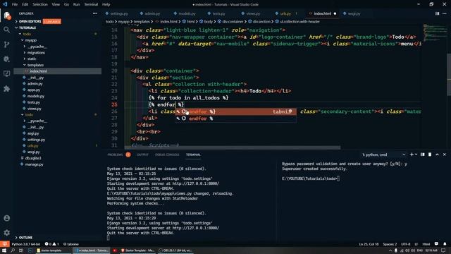 Django Basics ( CRUD ) Live Coding - Praveen Malethia смотреть онлайн