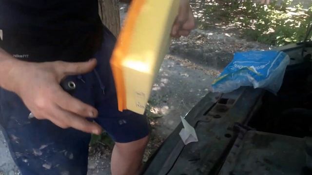 Замена воздушного фильтра Лада Калина смотреть онлайн