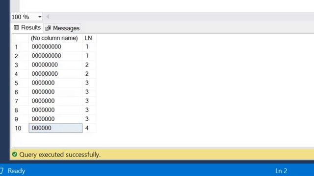 T-SQL Tutorial - REPLICATE смотреть онлайн