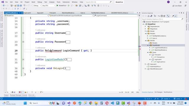 Login Using MVVM in WPF смотреть онлайн