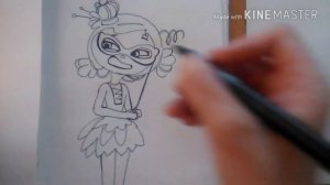 Рисуем Аленку из #СказочногоПатруля (часть 2)