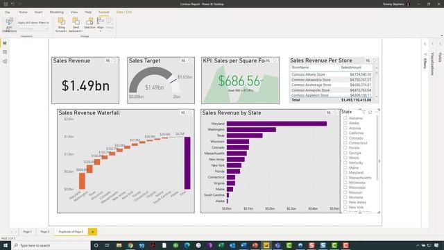 Managing Slicer Filters In Power BI смотреть онлайн