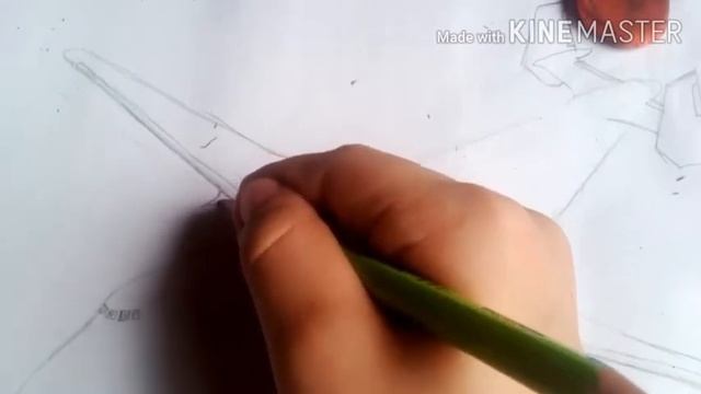 Как нарисовать самолет АН 225 мрия