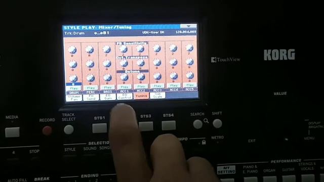 How to tune tabla/dholak in korg pa 300|600|900|1000 смотреть онлайн