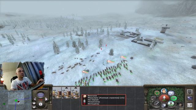 Medieval 2 Total War Венгрия #15 65 ходов на захват карты смотреть онлайн