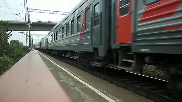 Электровоз ЧС7-108 с поездом №148Ж Астрахань — Нижневартовск смотреть онлайн