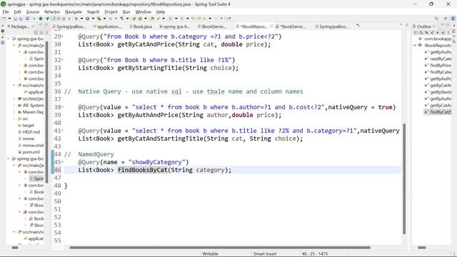 Spring Boot tutorials | Spring boot full course - Using NamedQuery and NamedNativeQuery смотреть онлайн