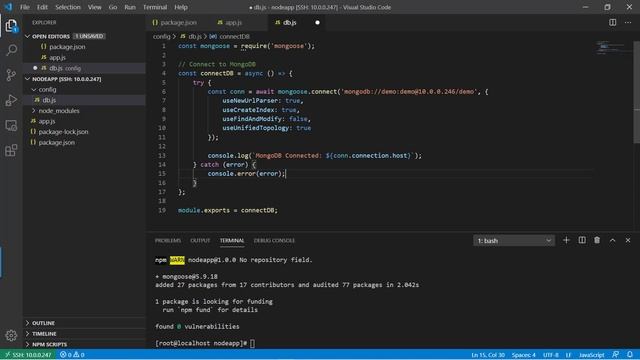 CRUD API (Part 2 of 5) using Node, ExpressJS and MongoDB смотреть онлайн