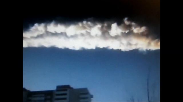 Падение метеорита в Челябинске Метеор в России Russia Meteor