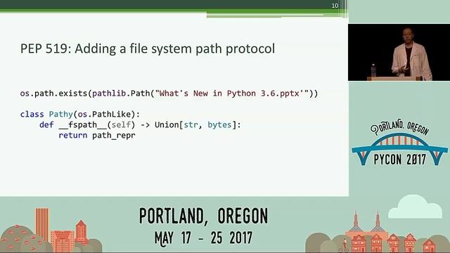 Brett Cannon Whats new in Python 3 6 PyCon 2017 смотреть онлайн