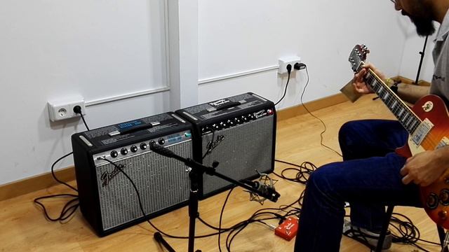 Comparación de Fender Princeton Reverb Silverface Vs. Blackface. Demo Español смотреть онлайн