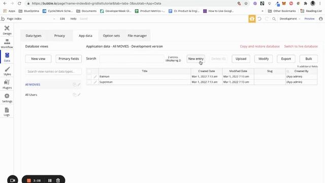 How to display at table in Bubble смотреть онлайн