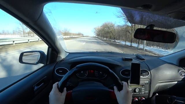 FORD FOCUS GHIA 2.0 AUTOMATIC TRANSMISSION 2007 | POVdrive4K POV SONY FDR-X3000 смотреть онлайн