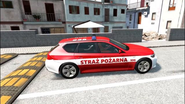 truck cars vs massive speed bumps || beamng drive смотреть онлайн