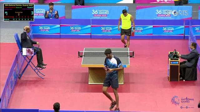 LIVE - Table Tennis ? National Games 2022, Day 3 | Doordarshan Sports смотреть онлайн