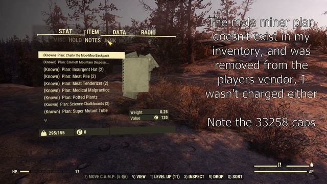 Wiping items from people's vendors - Vendor Glitch - Fallout 76 смотреть онлайн