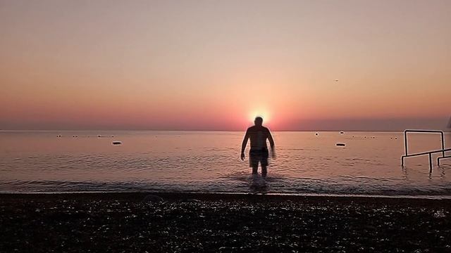 Восход солнца. Море. Пляж. Кемер смотреть онлайн