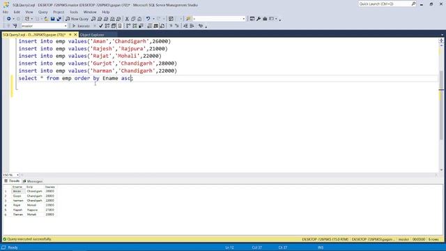 Order By || SQL|| MasterTechClases смотреть онлайн