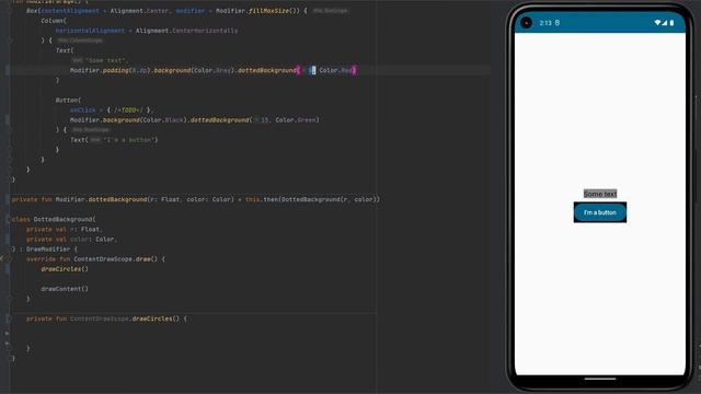 Create Custom Modifier in Jetpack Compose [Android] смотреть онлайн