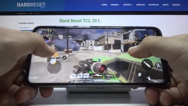 Call of Duty Gameplay on TCL 20 L – High Graphics Checkup / Performance Test смотреть онлайн