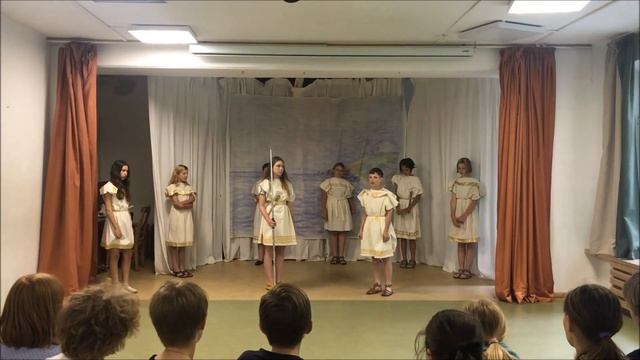 "О, боги!.." Фрагмент из поэмы Гомера "Одиссея". Спектакль 5-го класса, май 2021 г. смотреть онлайн