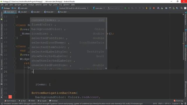 19. Bottom Navigation Bar in flutter easy explanation смотреть онлайн