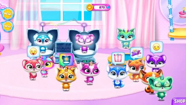 Fluvsies new update with Tutoclub Unicorn Pet virtual pet смотреть онлайн