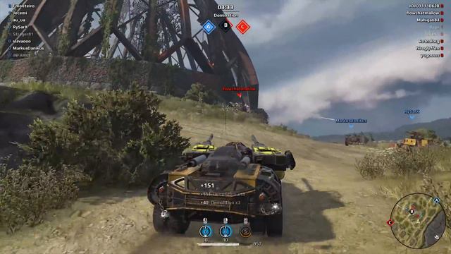 Crossout: [ TORERO & Tsunami x2 ] REVIVAL [ver. 0.9.130] смотреть онлайн