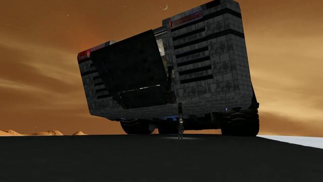 Space Engineers Distant Lands Behemoth Cruiser (hangar access) смотреть онлайн