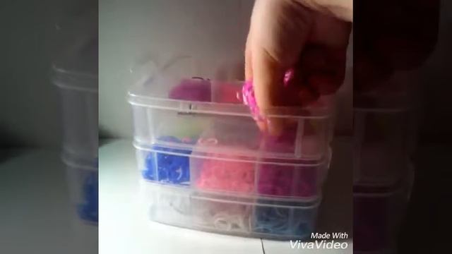 обзор 3 этажного набора с резиначками для плетения смотреть онлайн