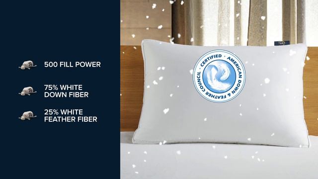 The Serta Perfect Sleeper All Natural White Down Fiber Bed Pillow 0621 Serta 19BR430 v1 2 4 смотреть онлайн