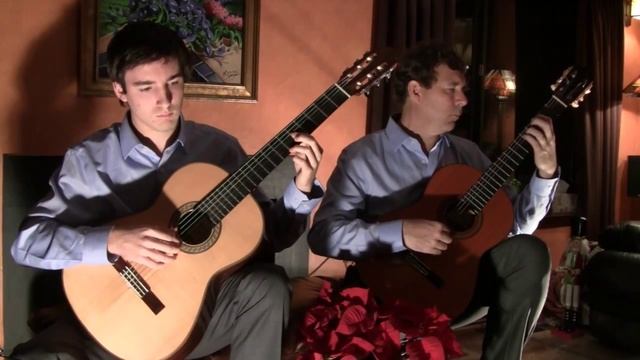 The Reynolds Guitar Duo Playing Milonga by Diego Maximo Pujol смотреть онлайн